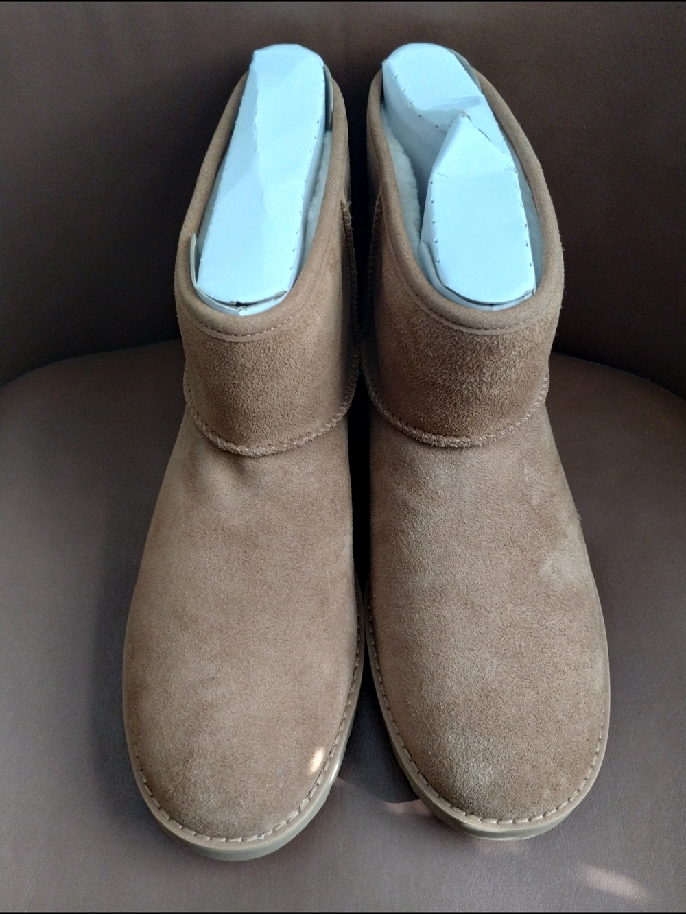 UGG Women's Chestnut Winter Boots with Red Pull Tab